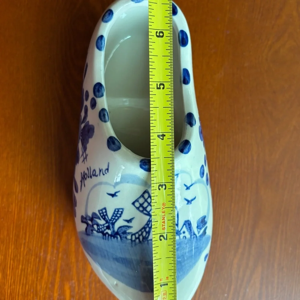 Holland Shoe Dutch Porcelain Vintage